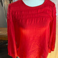 Nanette lepore red long sleeve