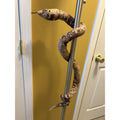 Large Poseable Stuffed Snake Plush 56” Bendable Wire Armature Realistic Plush