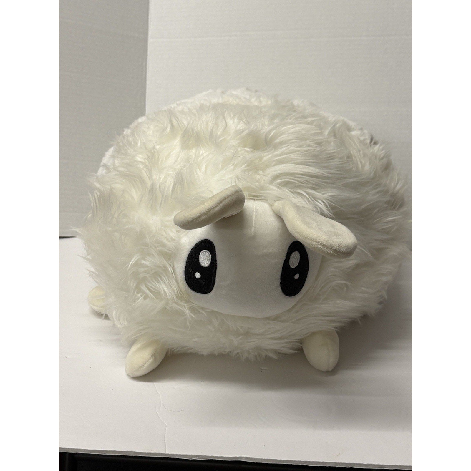 Squishable White Poodle Moth Plush Stuffed Animal Soft 18"