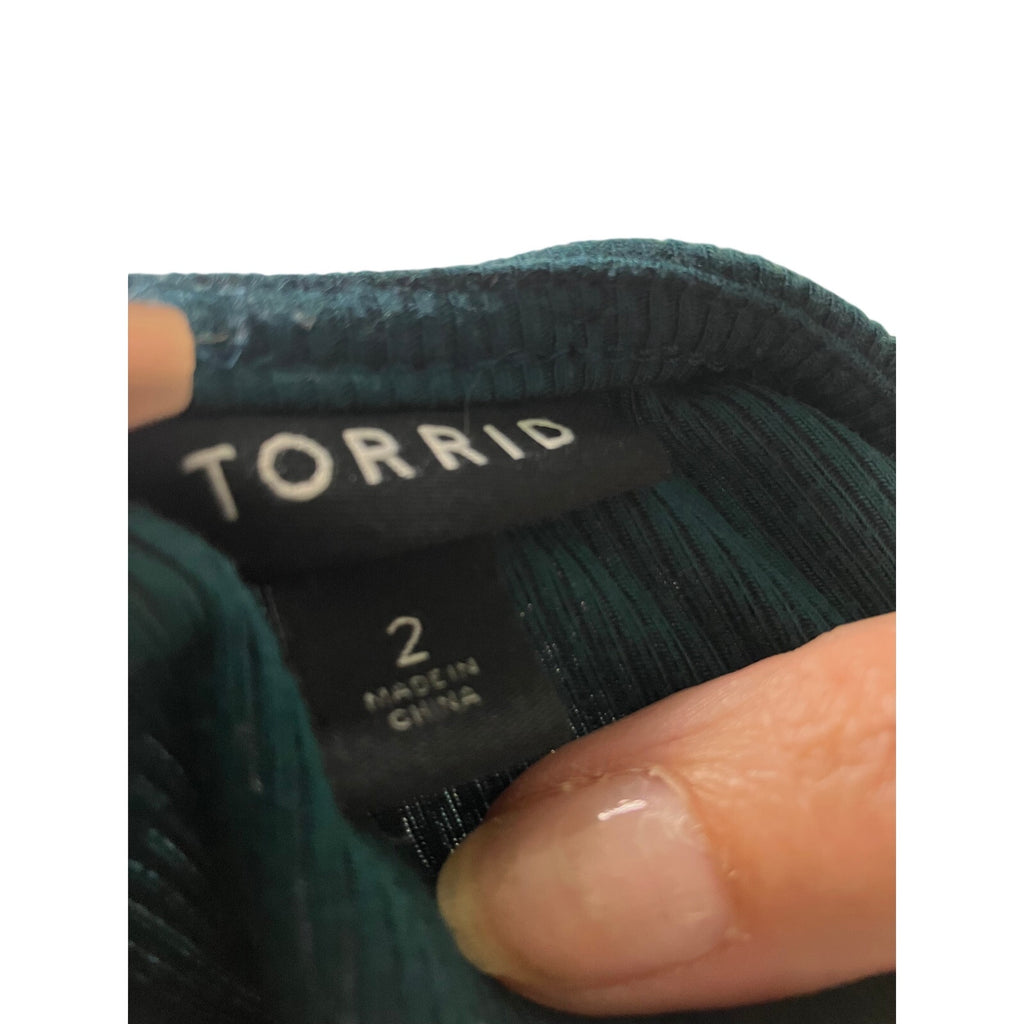 Torrid Button front Maxi dress with pockets size 2