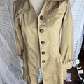 Rosa tan trench coat with