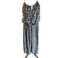Floral Womens A Line Dress Size Med