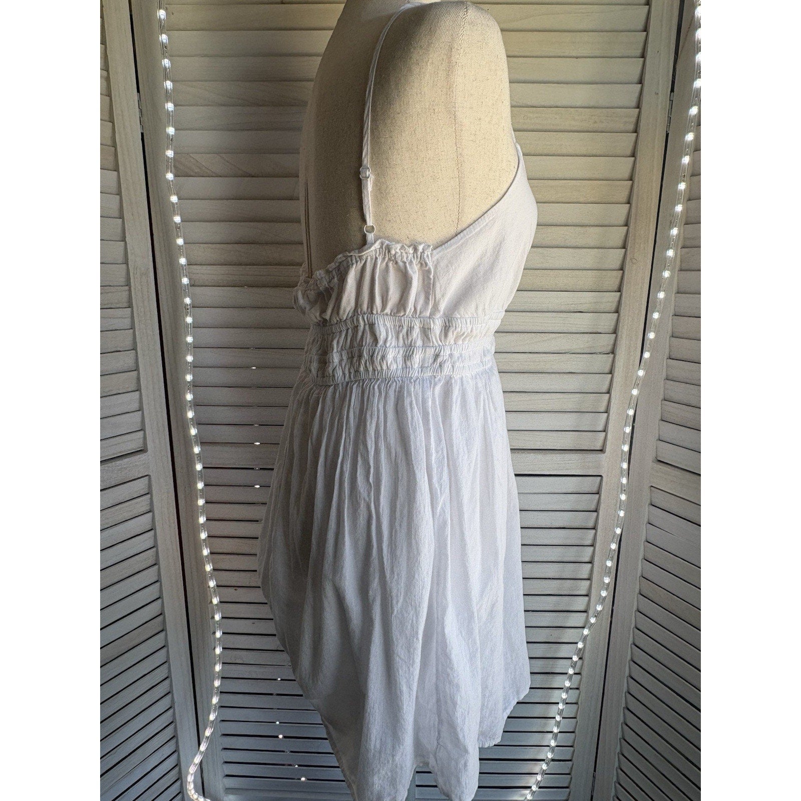 Women’s Sleeveless Camisole V-Neck Mini Dress Summer Beach