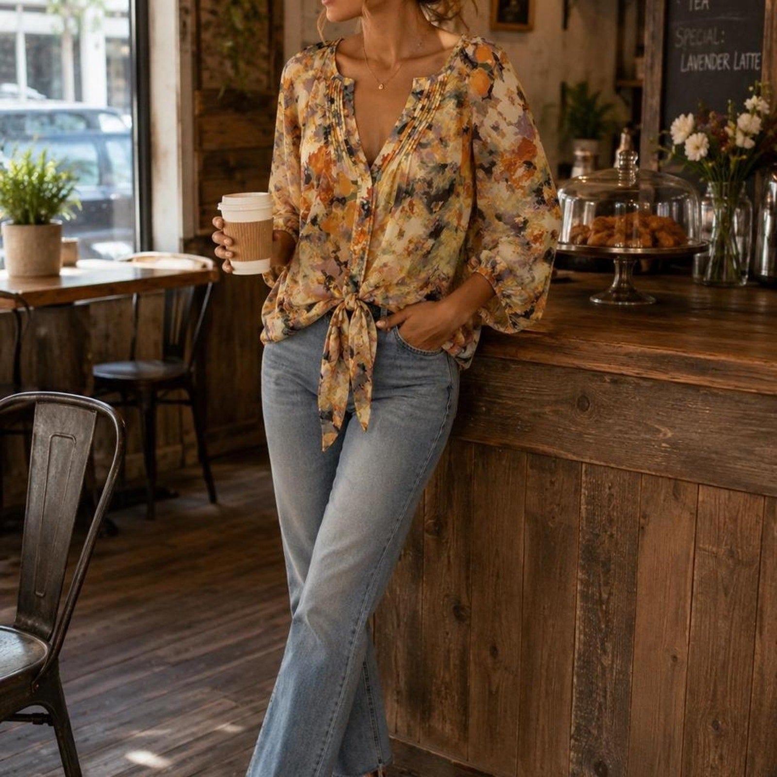Jeans by buffalo orange brown