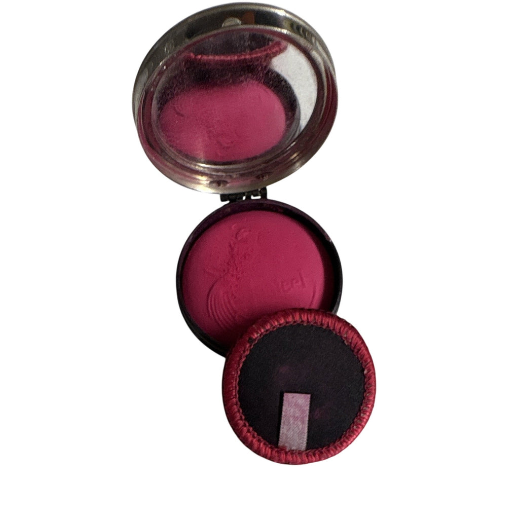 Vintage Jonteel Rouge Pressed Powder Blush Single - Vivid Pink Shade with Refill