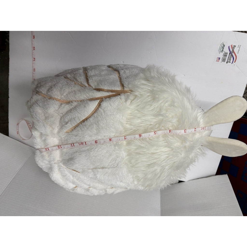 Squishable White Poodle Moth Plush Stuffed Animal Soft 18"