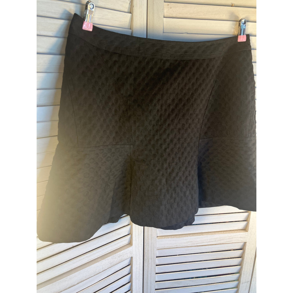 Womens Worthington Petal Dress Skirt Size 16, black