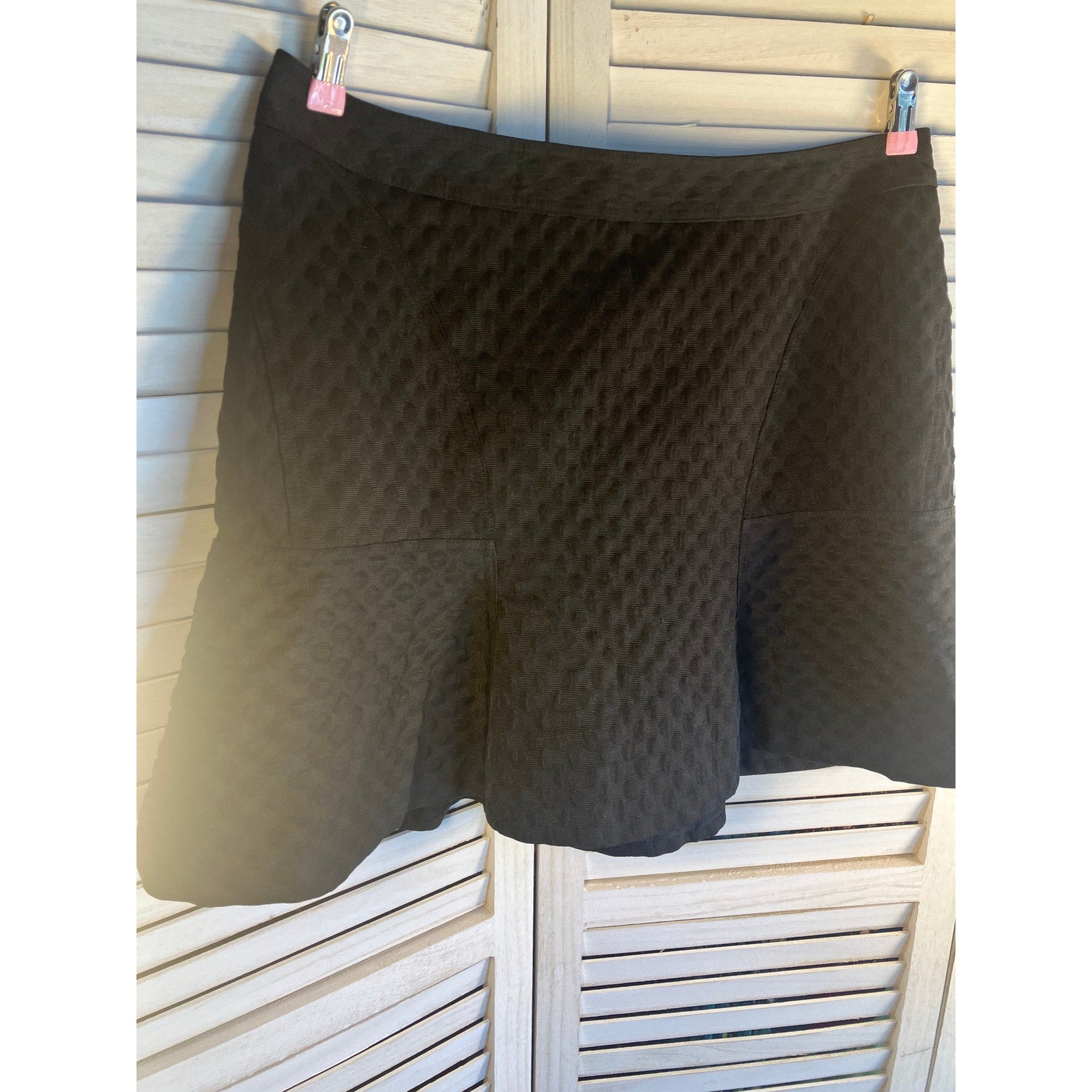Womens Worthington Petal Dress Skirt Size 16, black