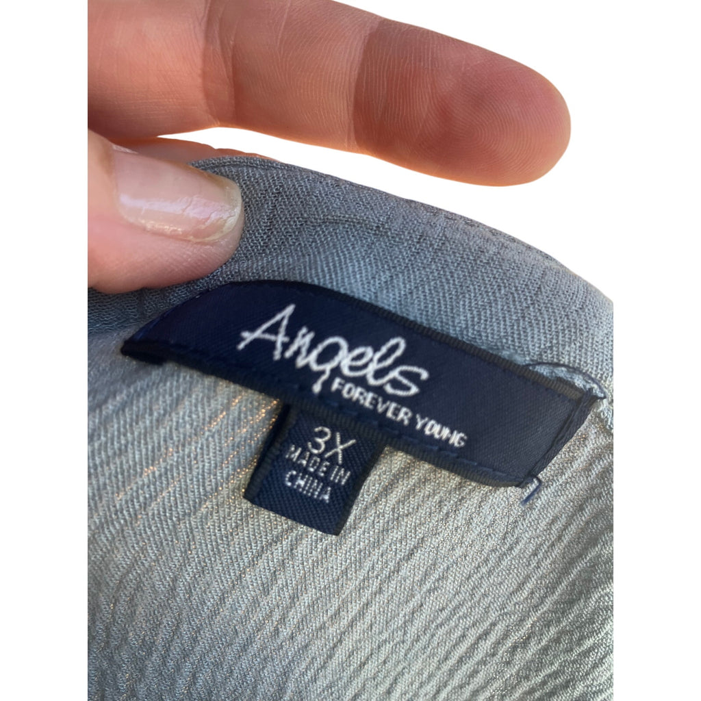 Angels Women's long sleeve Blouse, size 3X.