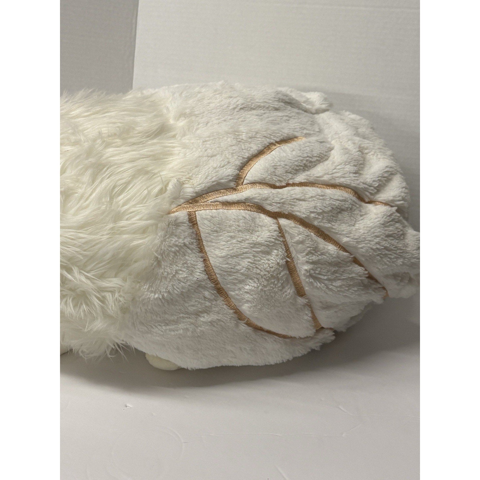 Squishable White Poodle Moth Plush Stuffed Animal Soft 18"