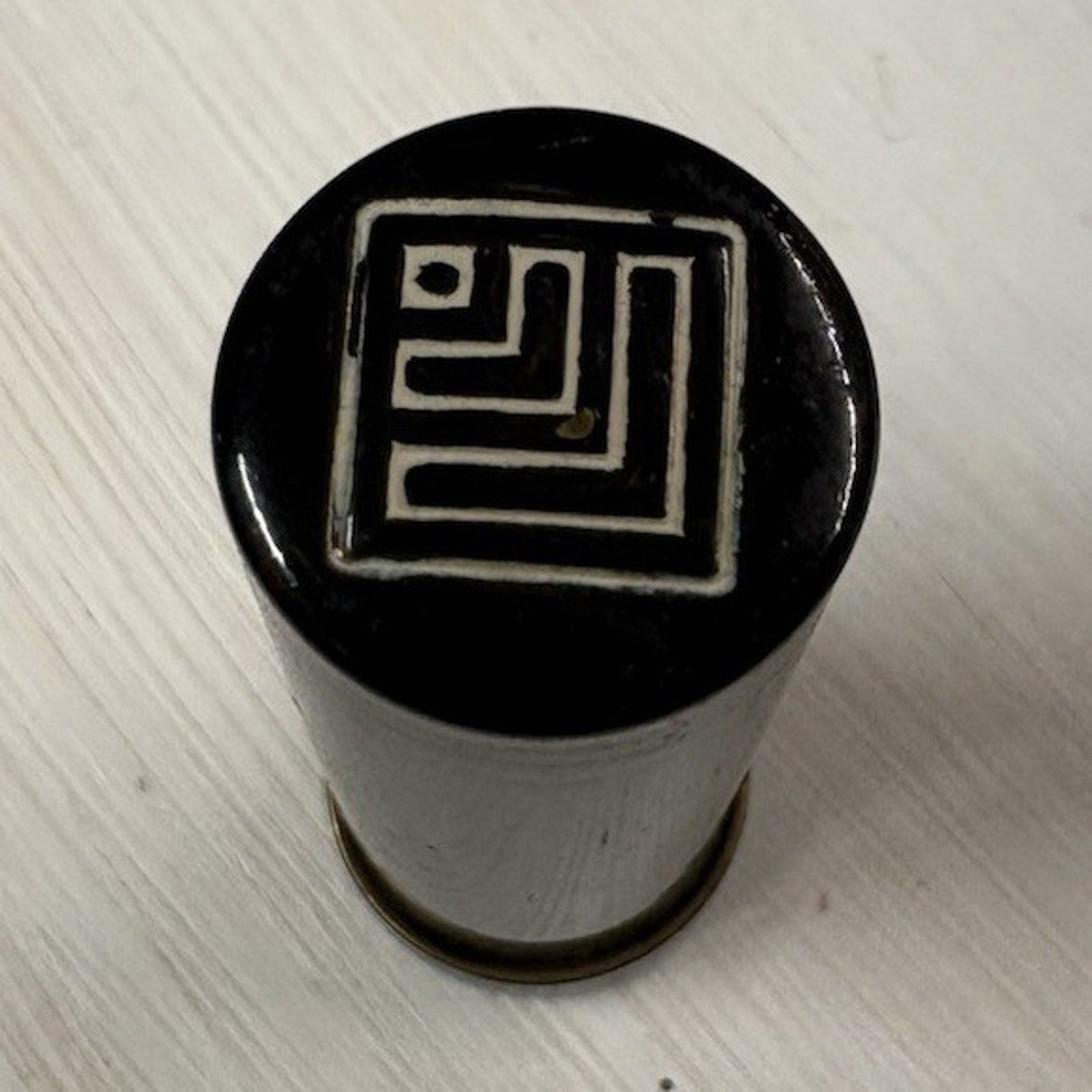 Lucien Lelong Paris New York Chicago Rouge Lipstick in Metal Tube w/ Cap