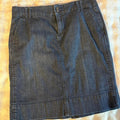 Gap navy denim skirt size 8