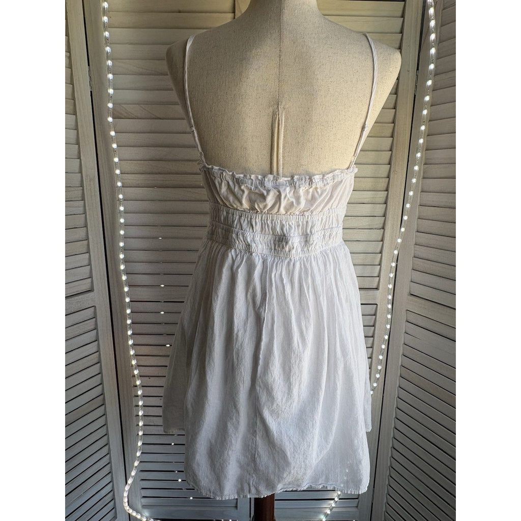 Women’s Sleeveless Camisole V-Neck Mini Dress Summer Beach