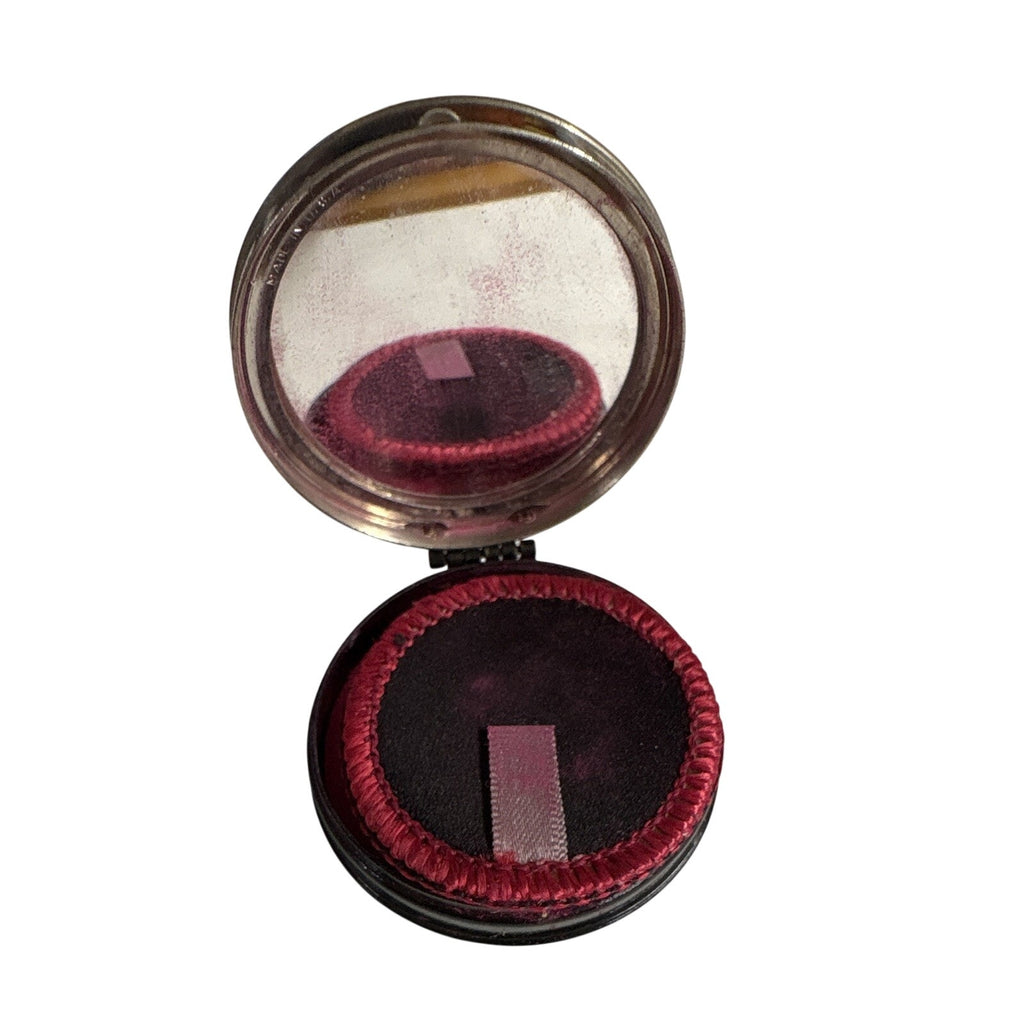 Vintage Jonteel Rouge Pressed Powder Blush Single - Vivid Pink Shade with Refill